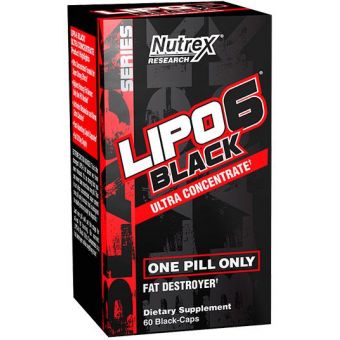 Жиросжигатель LIPO 6 Black Nutrex (60 капсул) - Каскелен