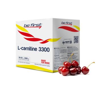 L-carnitine 3300 мг Be First (20 ампул по 25 мл) - Каскелен