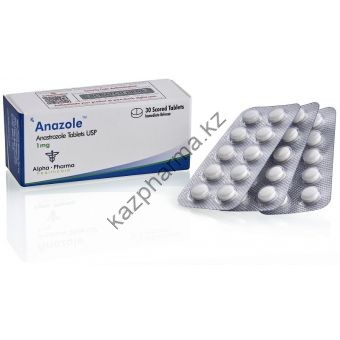 Anazole (Анастрозол) Alpha Pharma 50 таблеток (1таб 1 мг) - Каскелен