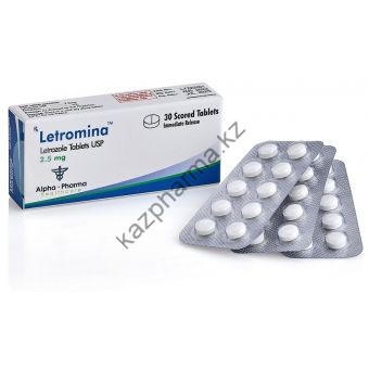 Letromina (Летрозол) Alpha Pharma 30 таблеток (1таб 2.5 мг) - Каскелен