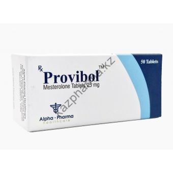 Provibol (Провирон, Местеролон) Alpha Pharma 50 таблеток (1таб 25 мг) - Каскелен