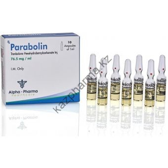 Parabolin (Тренболон) Alpha Pharma 5 ампул по 1.5мл (1амп 76.5 мг) - Каскелен