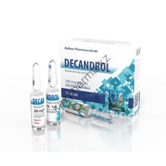 Nandrolone Decanoate (Дека, Нандролон Деканоат) Balkan 10 ампул по 1мл (1амп 200 мг) - Каскелен