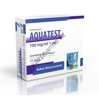 Aquatest (Суспензия Тестостерона) Balkan 10 ампул по 1мл (1амп 100 мг) - Каскелен