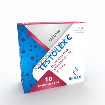 Тестостерон ципионат Biolex (10 ампул) 250мг/1мл - Каскелен