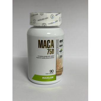 Бустер тестостерона Maxler MACA 750 90 капсул по 750 мг Каскелен