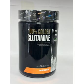 Глютамин Maxler 100% Golden 300 грамм (60 порц) Каскелен