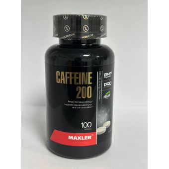 Кофеин Maxler 100 таблеток по 200 мг Каскелен