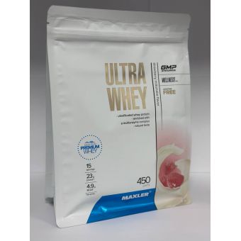 Протеин cывороточный Maxler Ultra Whey 450 грамм (15 порц) Каскелен