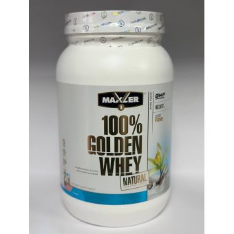 Протеин Maxler 100% Golden Whey Natural 2 Ibs 908 грамм (25 порц) Каскелен