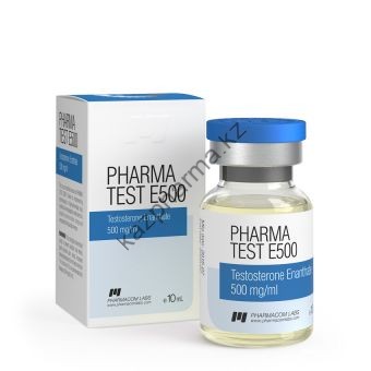 PharmaTest-E 500 (Тестостерон энантат) PharmaCom Labs балон 10 мл (500 мг/1 мл) - Каскелен