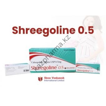 Каберголин Shree Venkatesh 10 таблеток по 0,5мг Индия Каскелен