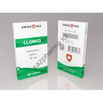 Кломид Swiss Med Clomed 100 таблеток (1таб 50мг) Каскелен