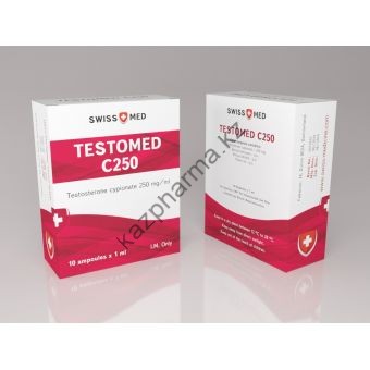 Тестостерон ципионат Swiss Med Testomed C250 (10 ампул) 250мг/1мл  - Каскелен