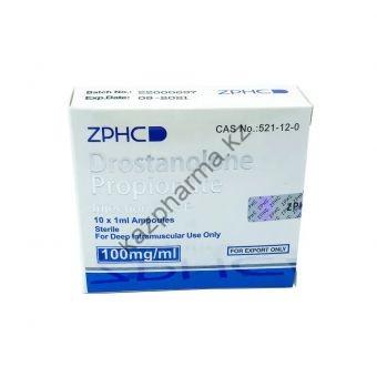 Мастерон ZPHC (Drostanolone Propionate) 10 ампул по 1мл (1амп 100 мг) - Каскелен
