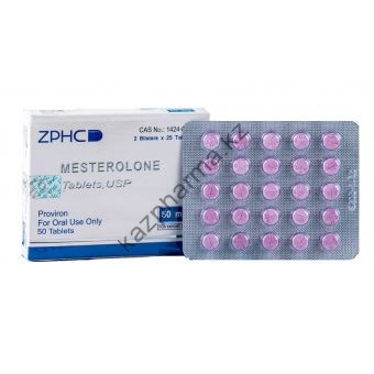 Mesterolone (Провирон) ZPHC 50 таблеток (1таб 50 мг) - Каскелен