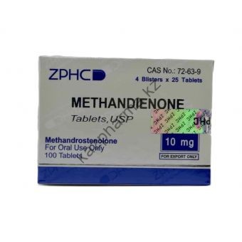 Метан ZPHC (Methandienone) 100 таблеток (1таб 10 мг) - Каскелен