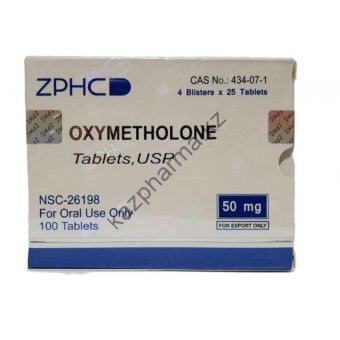 Оксиметолон ZPHC (Oxymetholone)  50 таблеток (1таб 50 мг) - Каскелен