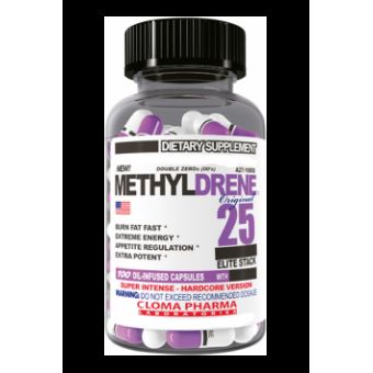 Жиросжигатель Methyldrene 25 Elite  (100 капсул)  - Каскелен