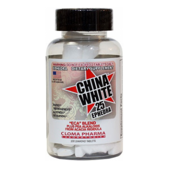 Жиросжигатель Cloma Pharma China White 25 (100 таб) - Каскелен