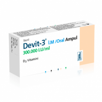 Витамин D Deva Devit-3 300000 UI (1 ампула) Каскелен