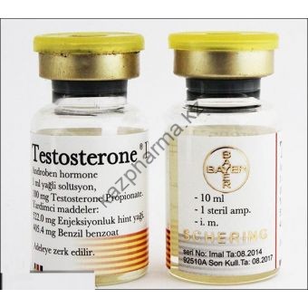 Тестостерон пропионат Bayer Schering Pharma  балон 10 мл (100 мг/1 мл) - Каскелен