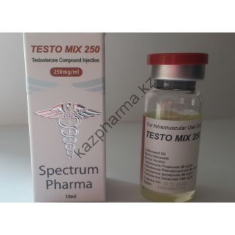 Testo Mix 250 (Сустанон) Spectrum Pharma балон 10 мл (250 мг/1 мл) - Каскелен